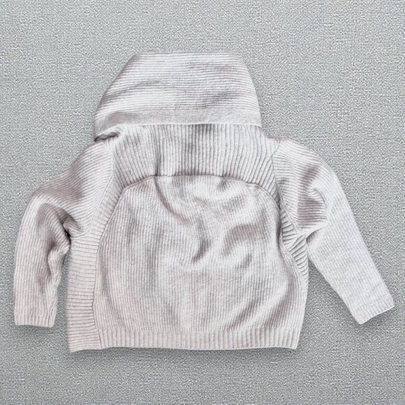 Oversized Cocoon Cardigan | Super Soft Ribbed Knit | Pockets | Cozy Open Front | - Picture 4 of 6